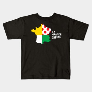 LA GRANDE COURSE MAP 2023 Kids T-Shirt